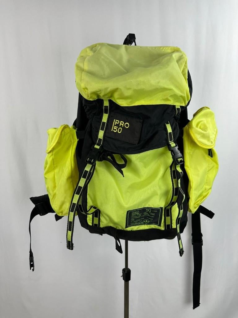Adidas Trekking Rugzak 50L Vintage Backpack Outdoor, Overige merken, 40 cm of meer, Gebruikt, Verzenden