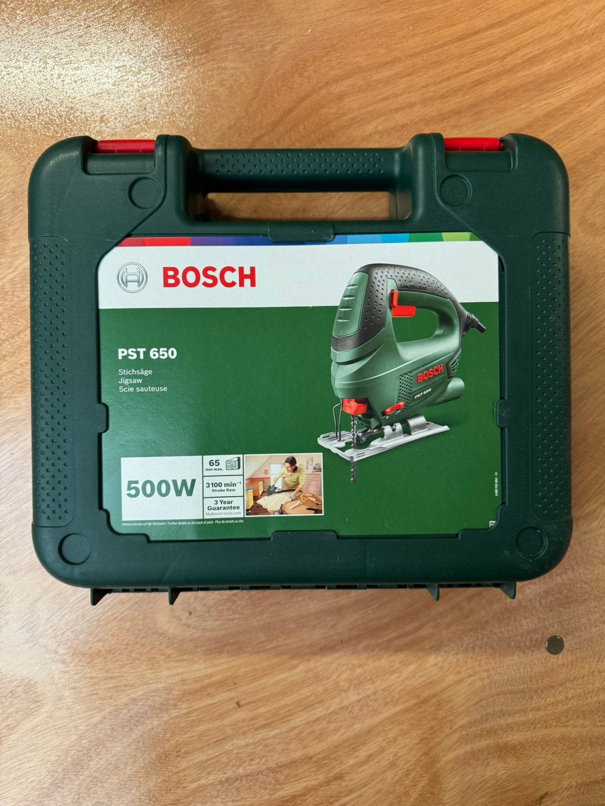 Scie sauteuse BOSCH PST 650 - 500W (Neuve en coffret), Enlèvement, Comme neuf, Scie sauteuse