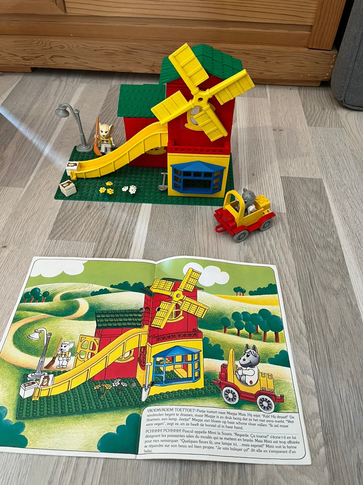 Lego Fabuland set 3679 - Windmolen met winkel, Gebruikt, Overige thema's, Lego, Ophalen of Verzenden