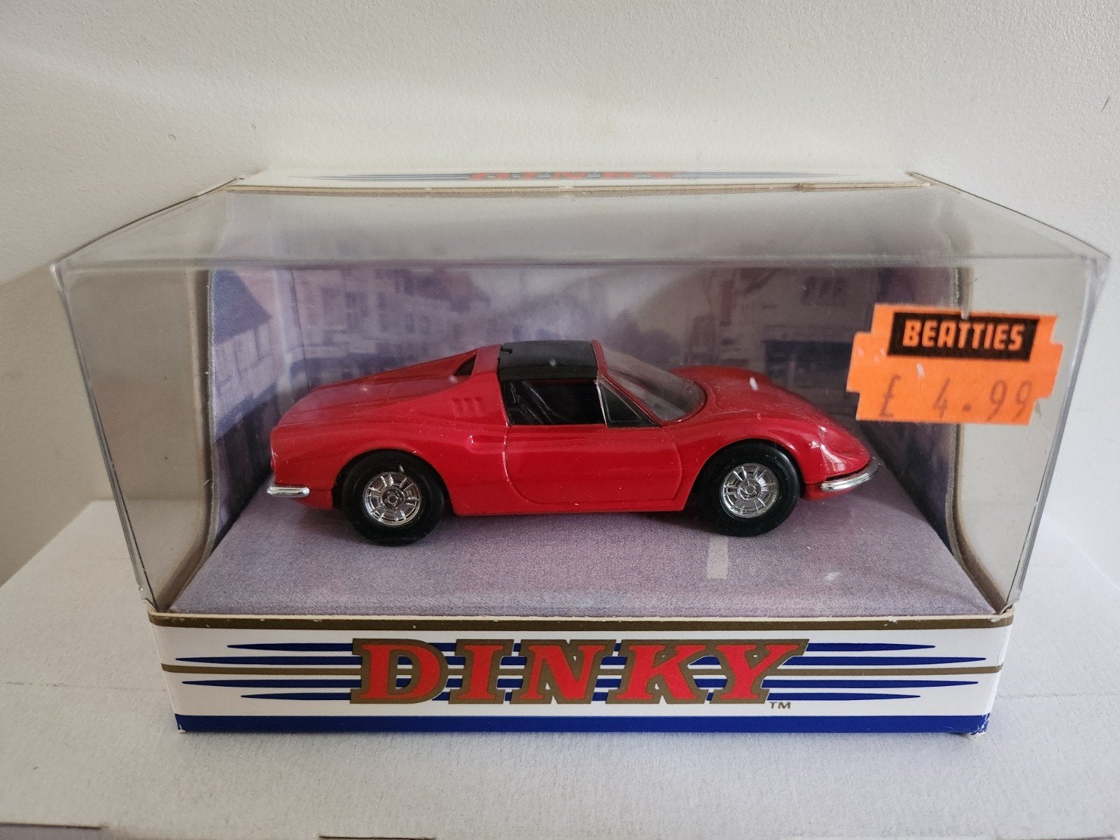 Matchbox Dinky 1973 Ferrari Dino 246 DY24 (1991), Ophalen of Verzenden, Matchbox