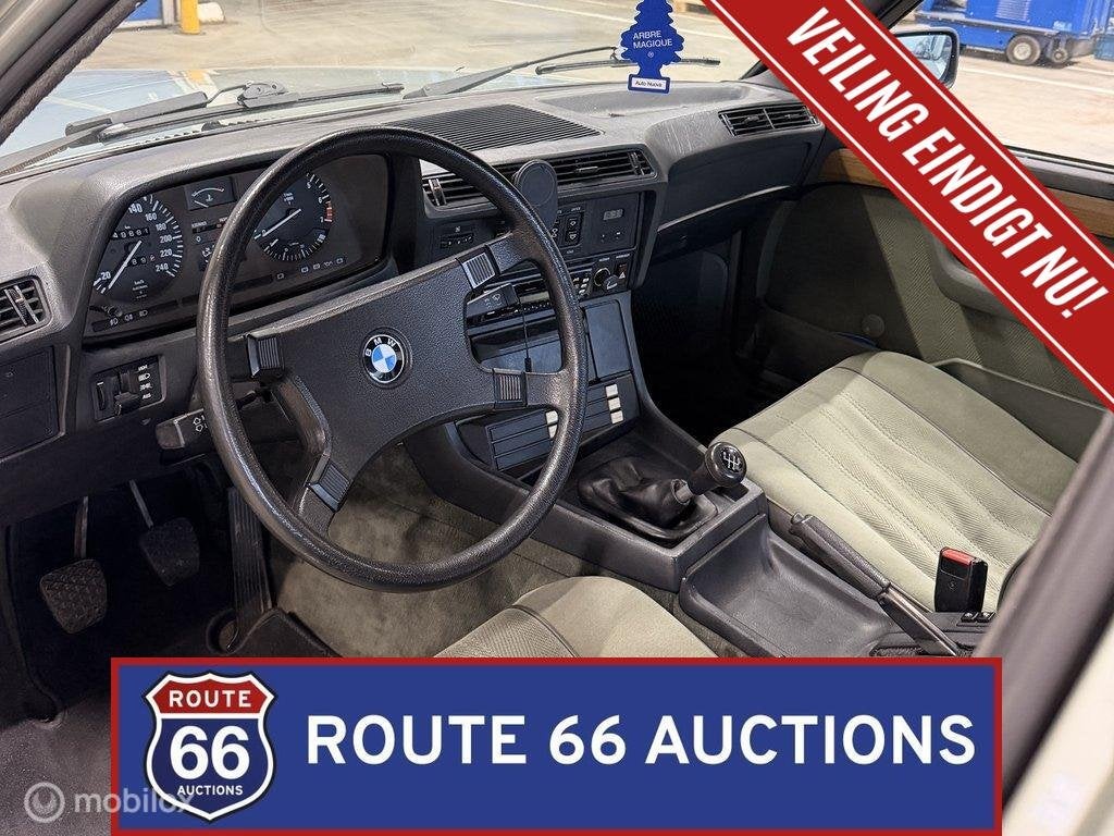 BMW 728i | 1983 | Route 66 Auctions, Achat, Entreprise, Boîte manuelle, Autre carrosserie