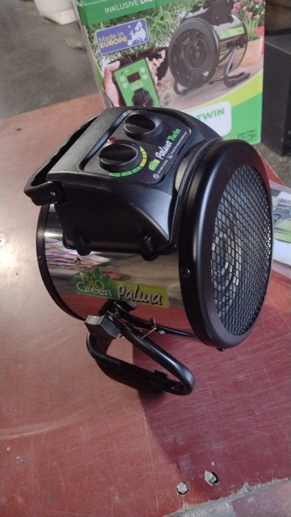 Ventilator kachel met thermostaat - voor serre, Ophalen, 30 tot 80 cm, Minder dan 60 cm, 800 watt of meer