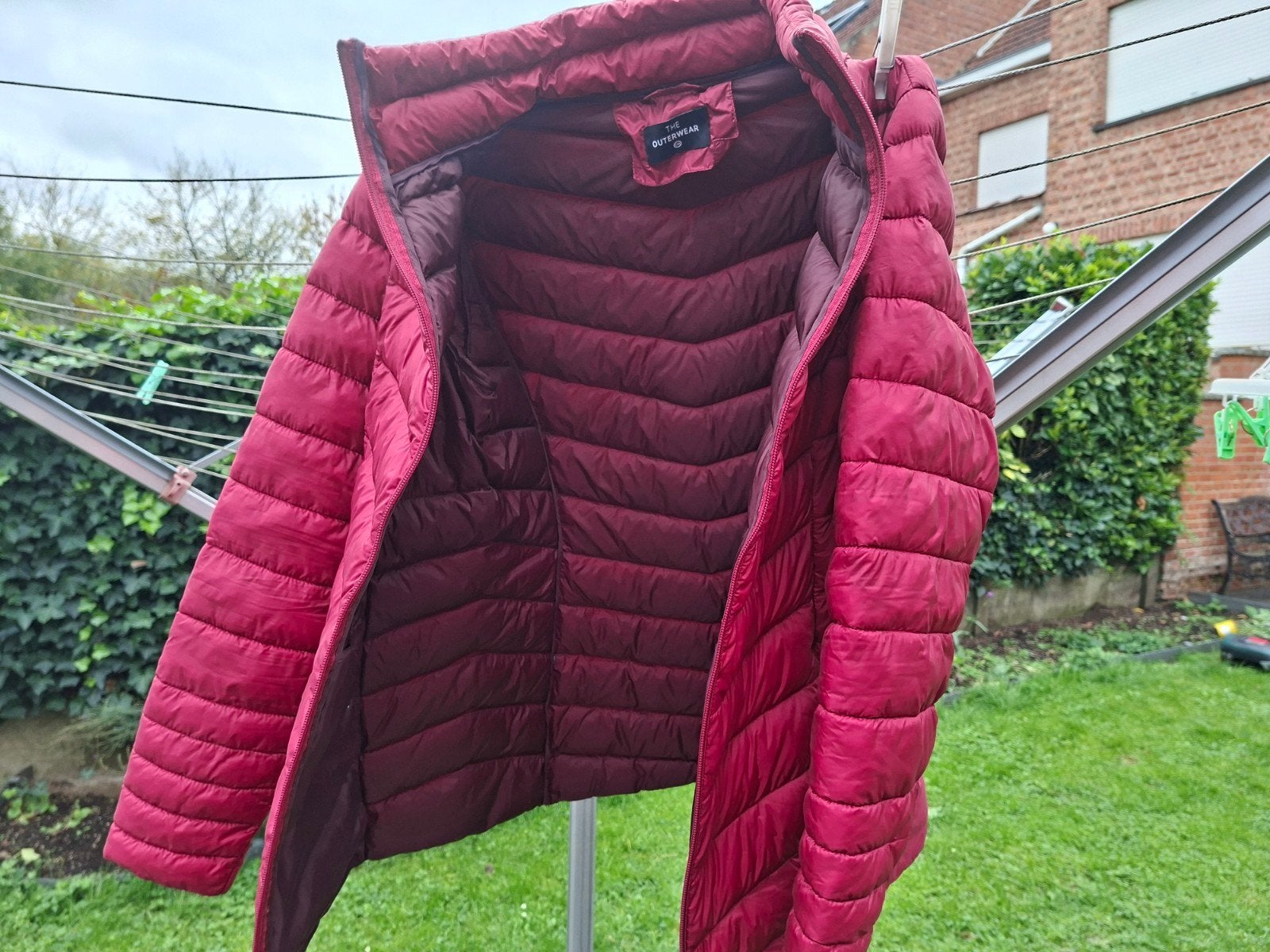 mooie jas  tussen seizoen jas, Kleding | Dames, Zo goed als nieuw, C&A, Rood, Ophalen