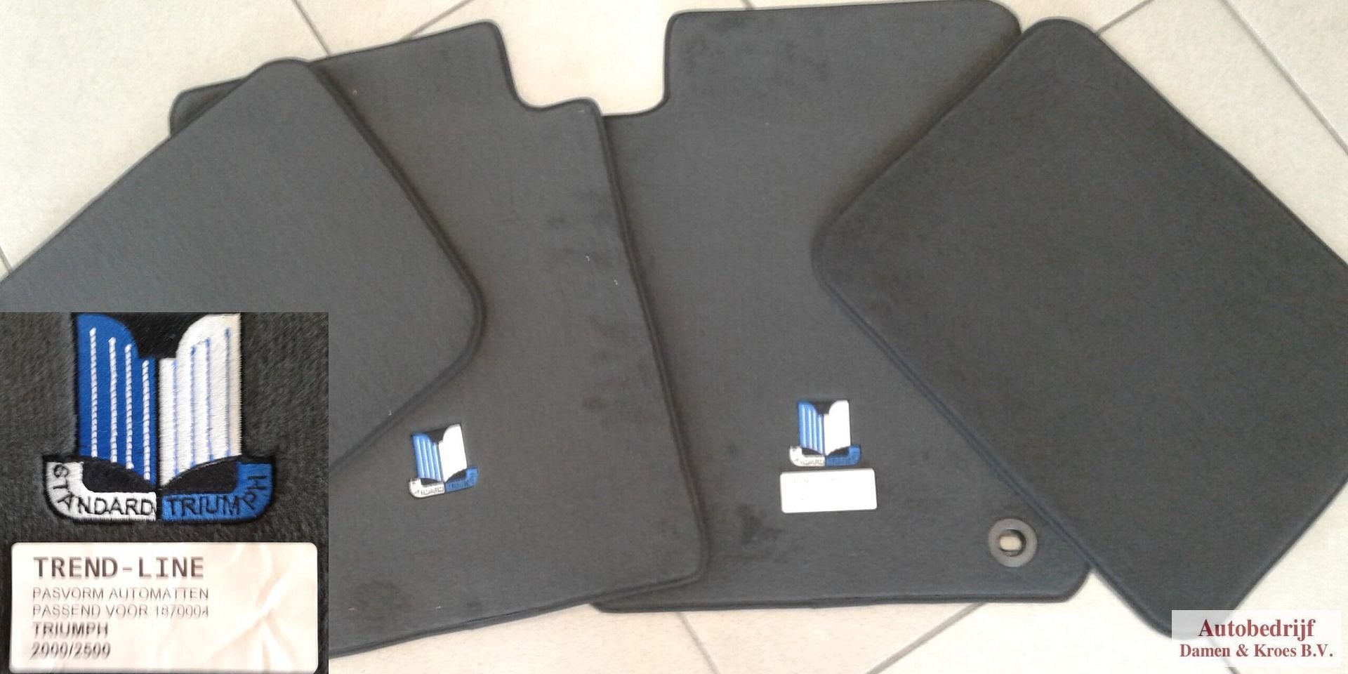 Mattenset Triumph  2000 - 2500, Auto-onderdelen, Interieur en Bekleding, -, Overige automerken, -, Nieuw