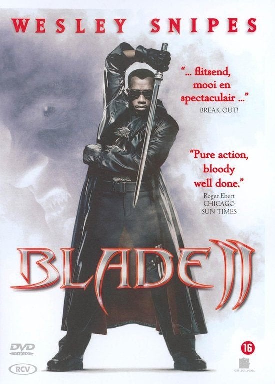 Dvd - Blade II, À partir de 16 ans, Envoi, Utilisé, Action