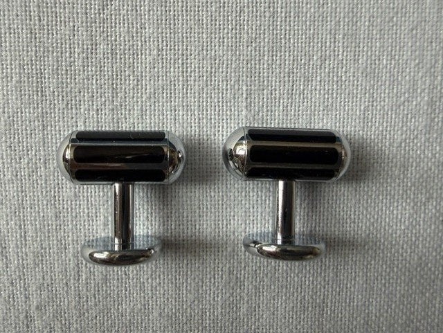 Manchetknopen Smalto, Handtassen en Accessoires, Manchetknopen, Ophalen of Verzenden, Nieuw, Overige materialen, Verzilverd