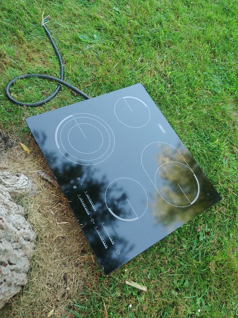 Prachtige keramische kookplaat Zanussi, Enlèvement
