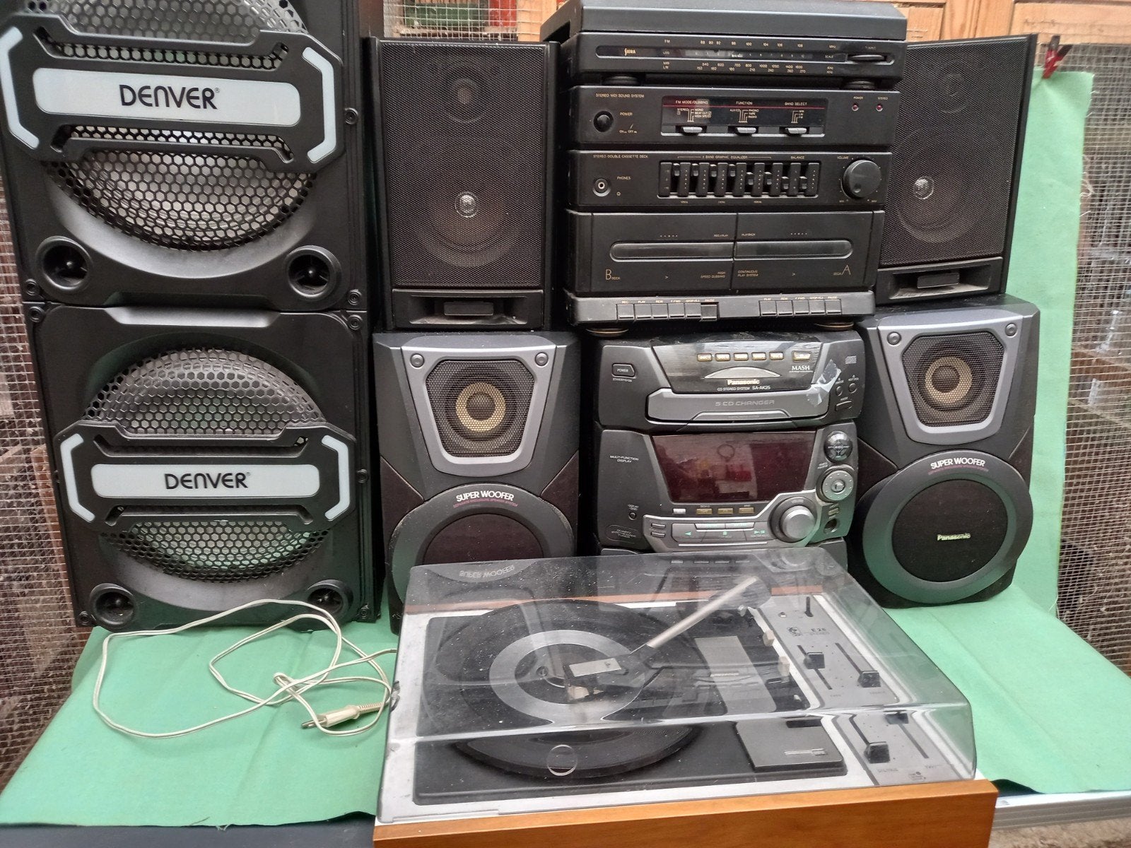 muziek installaties, Ophalen