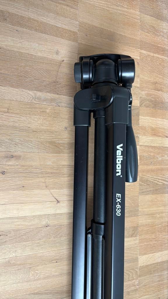 Velbon Ex-630 statief, Enlèvement, Utilisé, 150 à 175 cm, Trépied