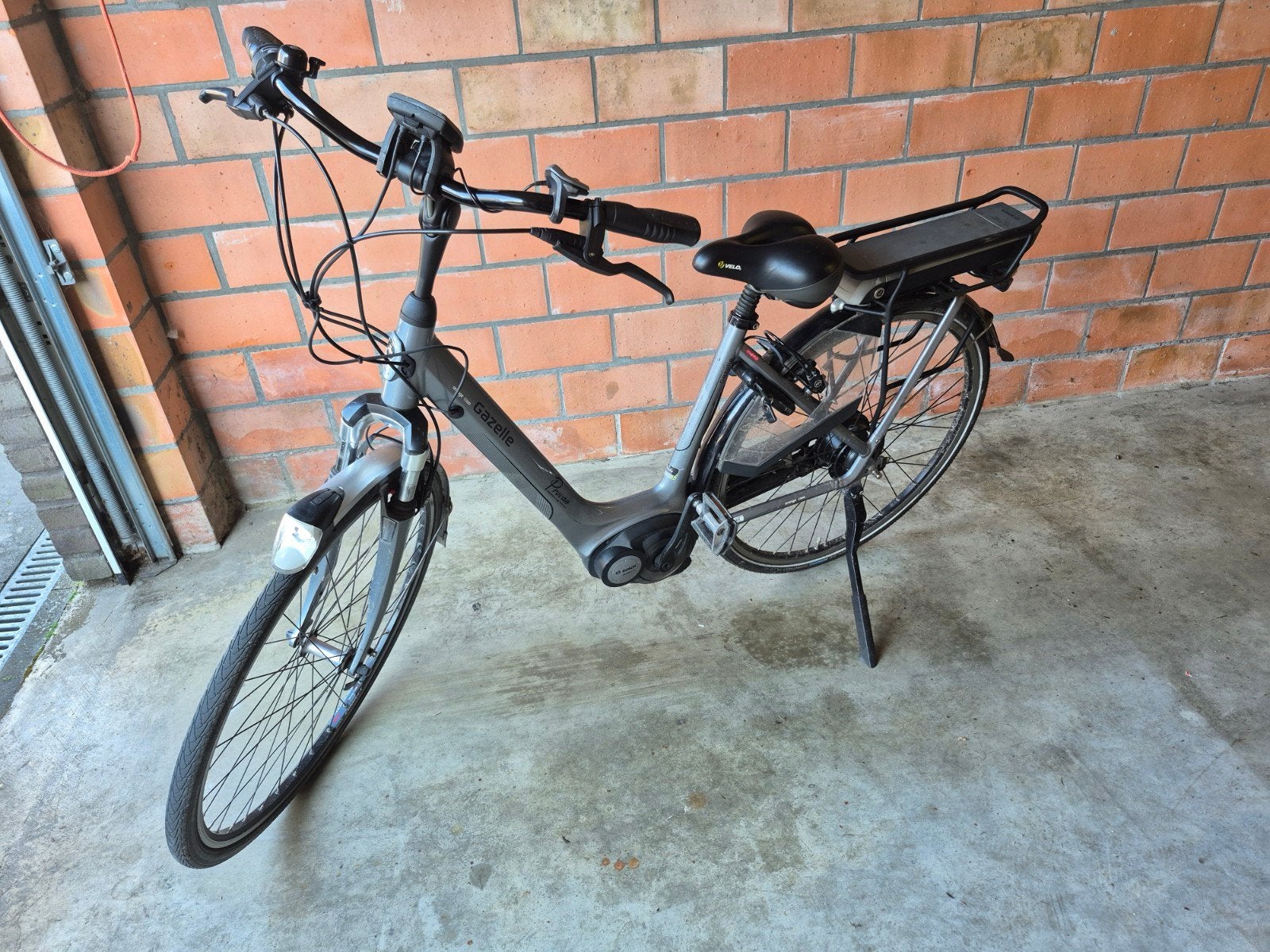 Elektrische fiets Gaaelle orange c330, Ophalen