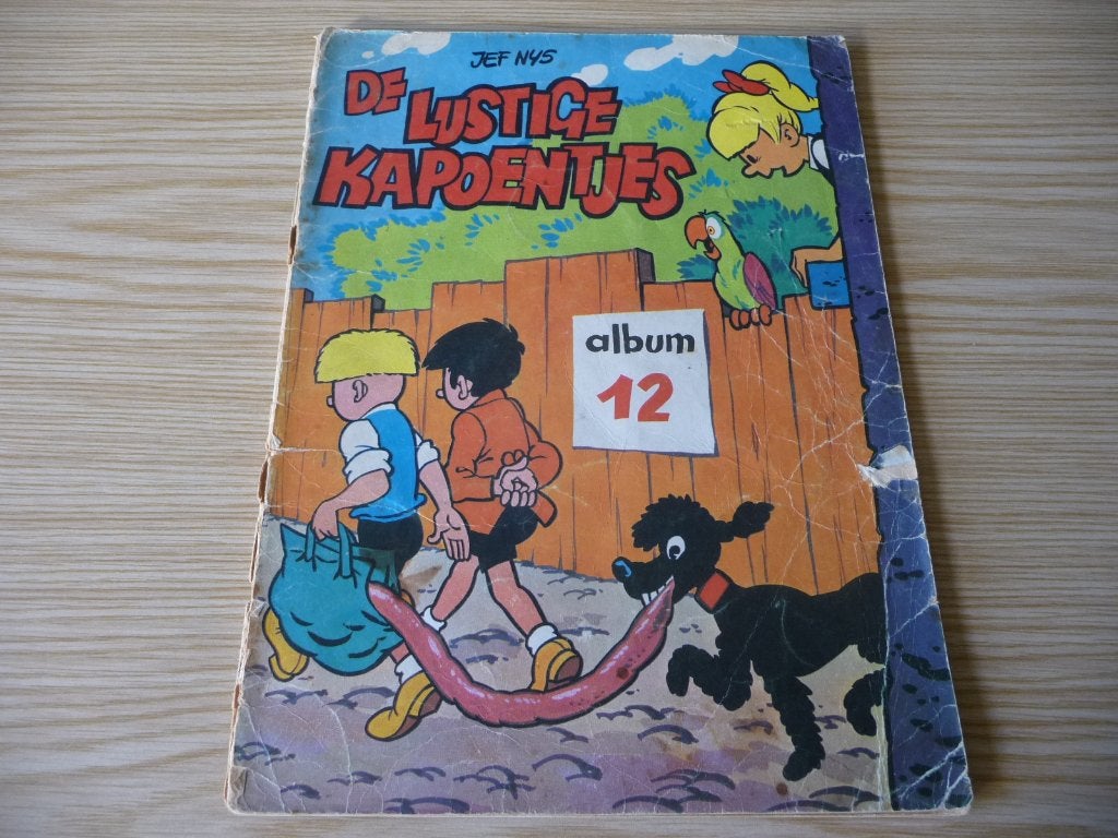 DE LUSTIGE KAPOENTJES nr 12, Boeken, Stripverhalen, Gelezen, Eén stripboek, Jef Nys., Ophalen of Verzenden