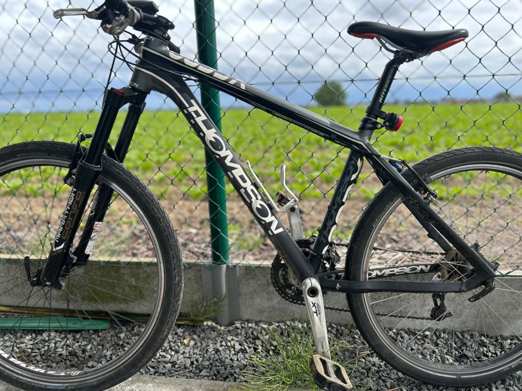 Moutainbike Thompson, Ophalen, Zo goed als nieuw