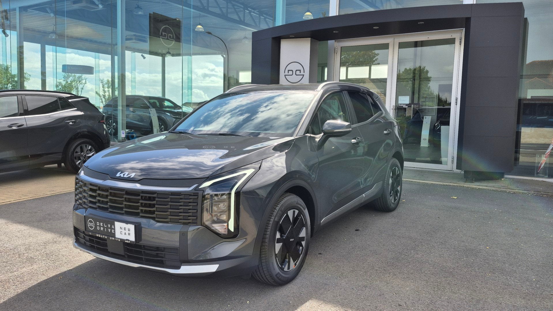 Kia Sportage 1.6 T-GDi Pulse DCT7 e-shift  +Pack  Nieu, Autos, Neuf, Argent ou Gris, Achat, 110 kW