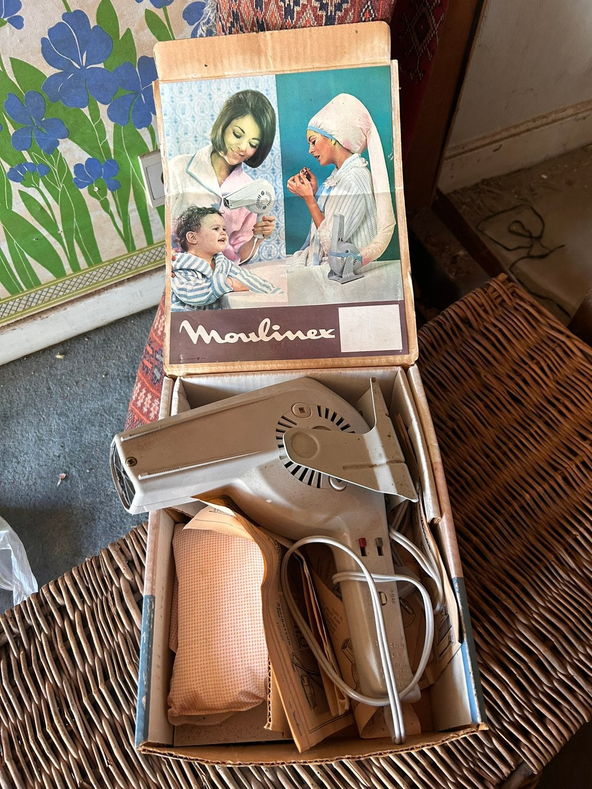 Vintage haardroger, Electroménager, Enlèvement, Comme neuf