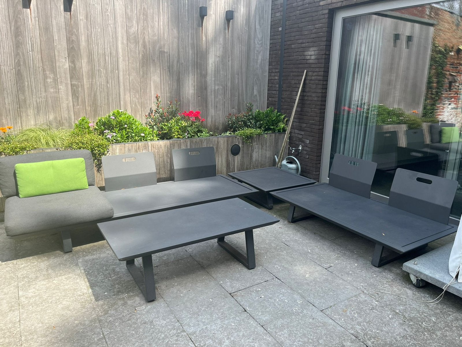 Loungeset gescova, Jardin & Terrasse, Enlèvement, Comme neuf, Sets de jardin