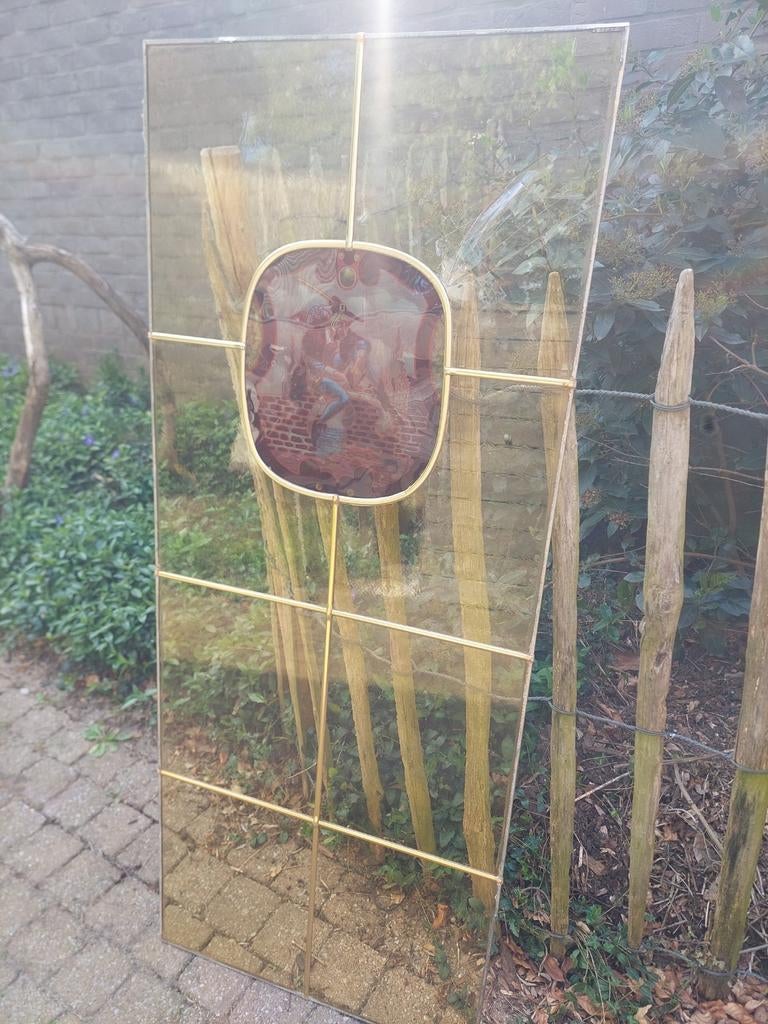 Vitrail de porte, Doe-het-zelf en Bouw, Ophalen, Glas in lood