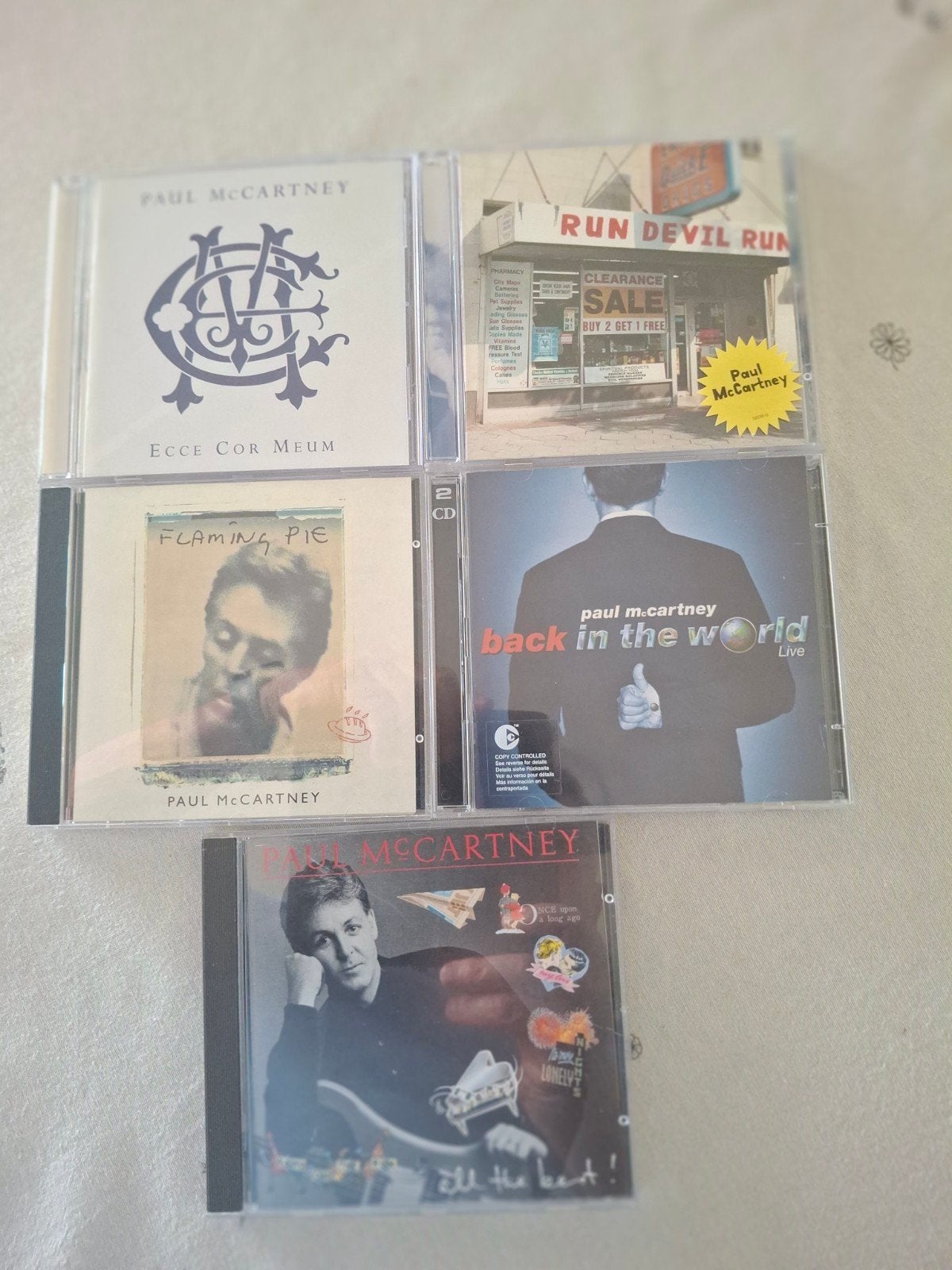 cds paul mc cartney, Ophalen of Verzenden