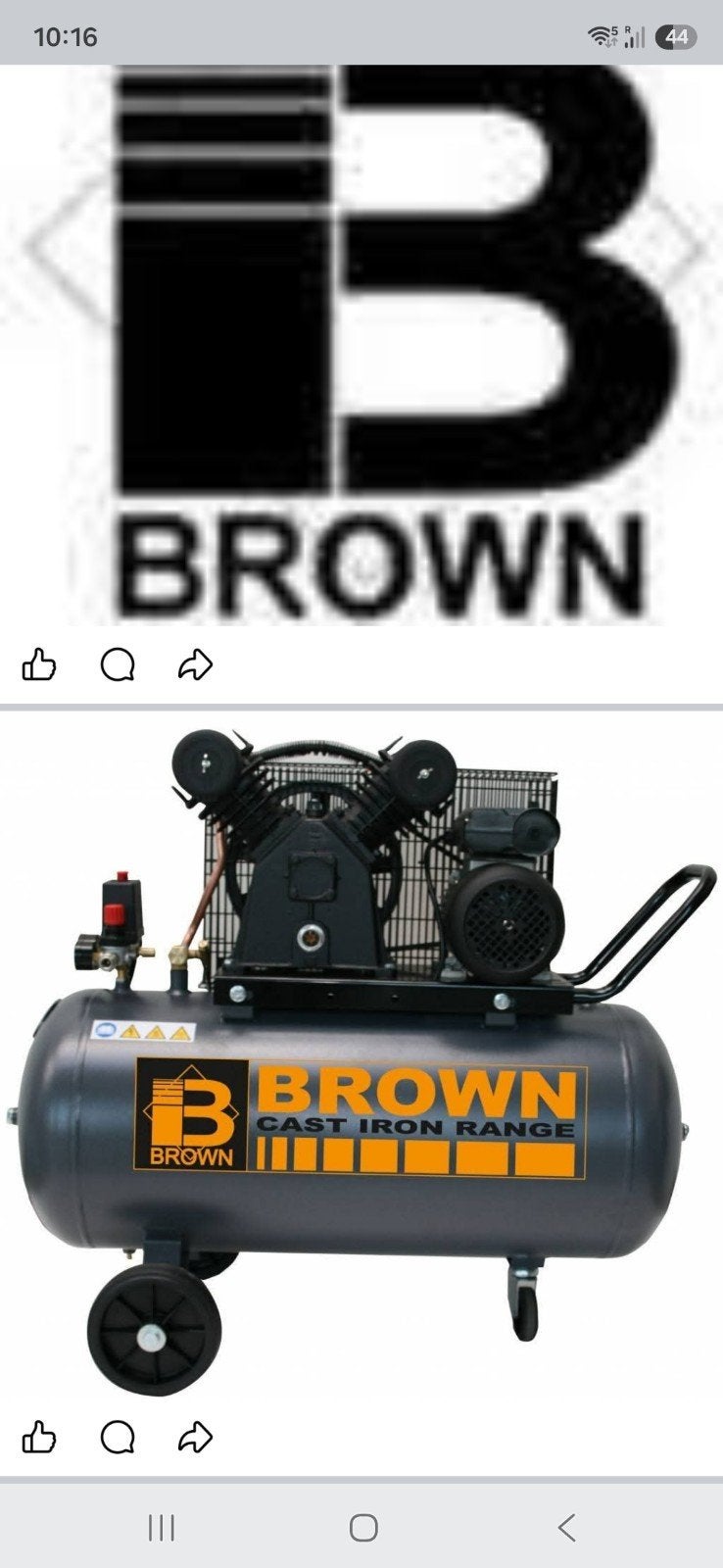 220V driefasige compressor, Doe-het-zelf en Bouw, Ophalen