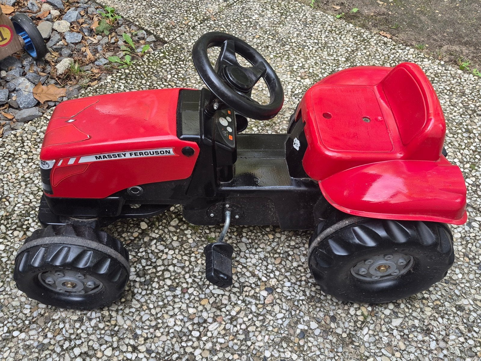 Tractor Massey Ferguson, Ophalen, Gebruikt, Trapvoertuig