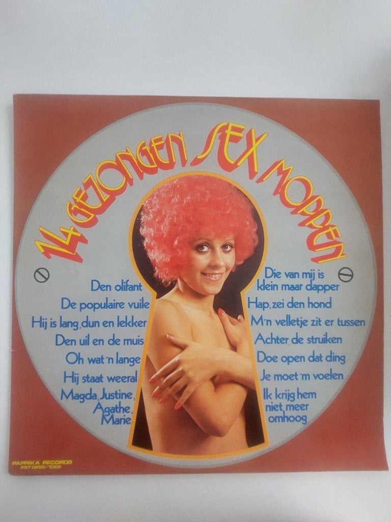 14 Gezongen Sex Moppen, Inclusief binnenhoes, Ophalen of Verzenden, LP
