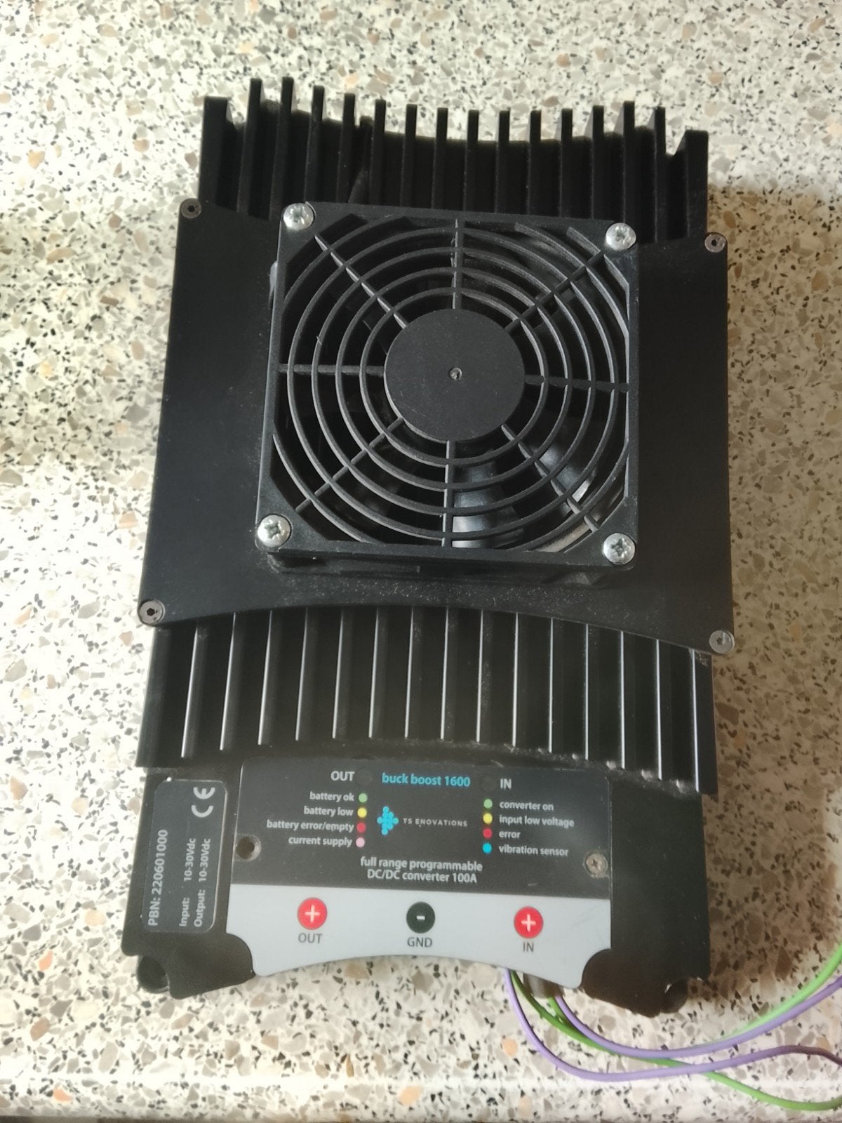 Buck Boost 1600 12v 24v 100 lader dynamo, Ophalen of Verzenden