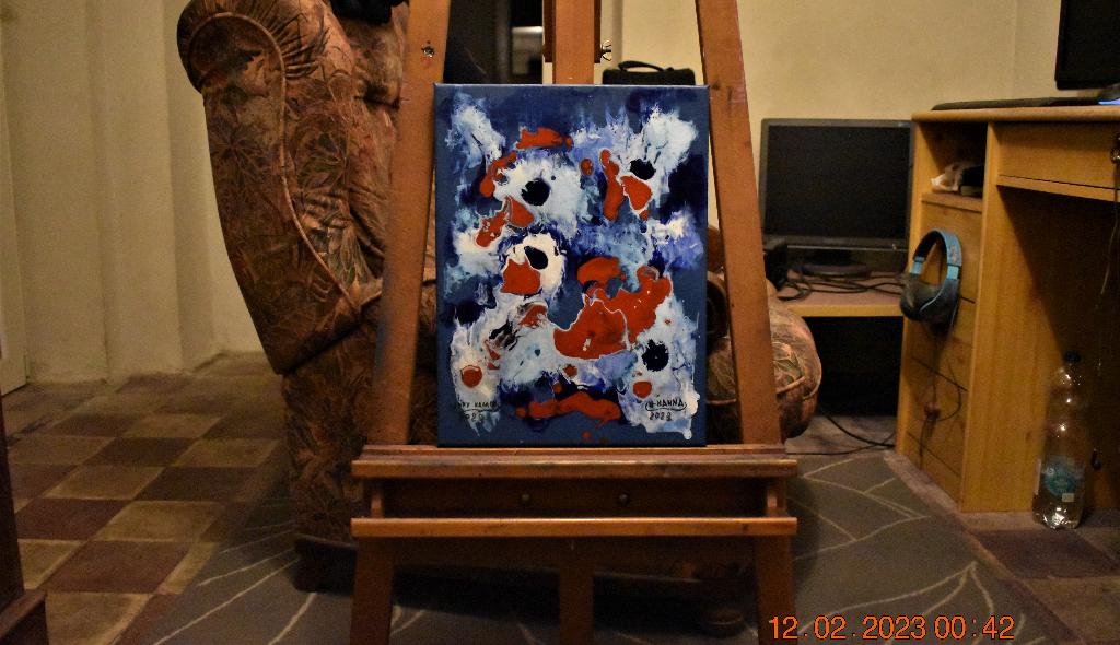 Abstract painting Series No (8), by joky kamo, Enlèvement