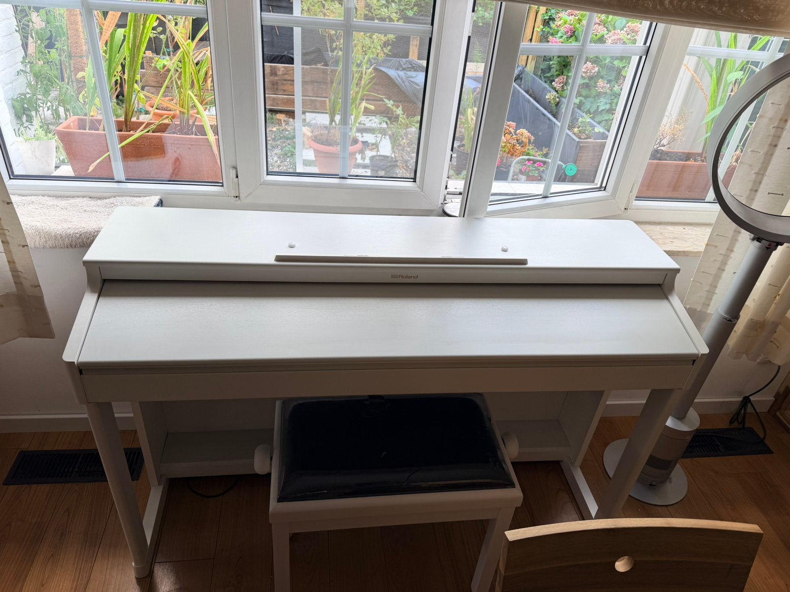 Roland piano, Enlèvement, Comme neuf, Blanc, Piano