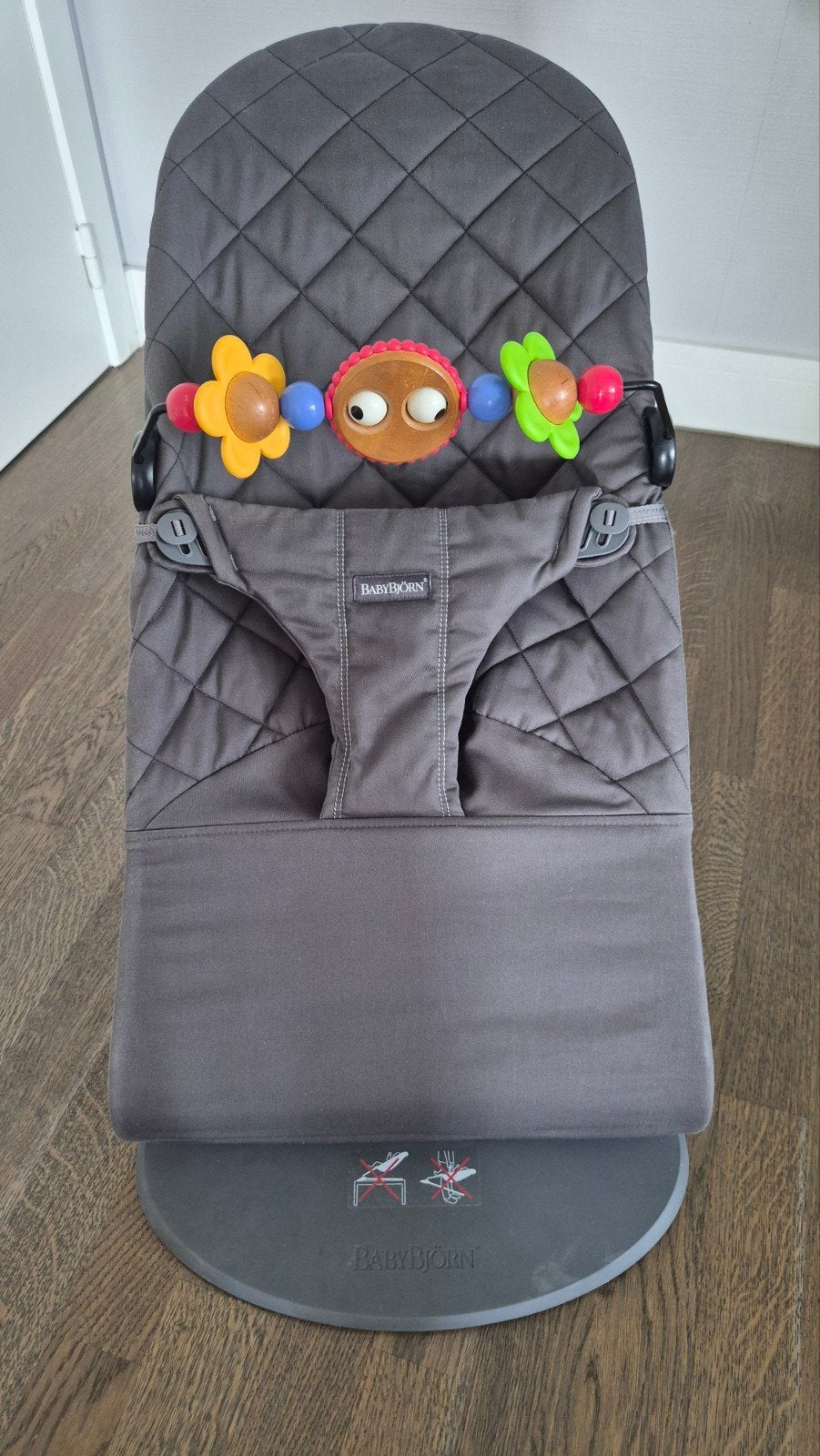 Wipstoel BabyBjörn + speelboog, Kinderen en Baby's, Wipstoeltjes, Overige merken, Verstelbaar, Wipstoel, Ophalen of Verzenden