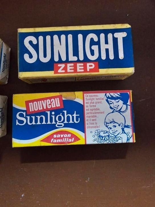 Savon Old Sunlight, Collections, Enlèvement