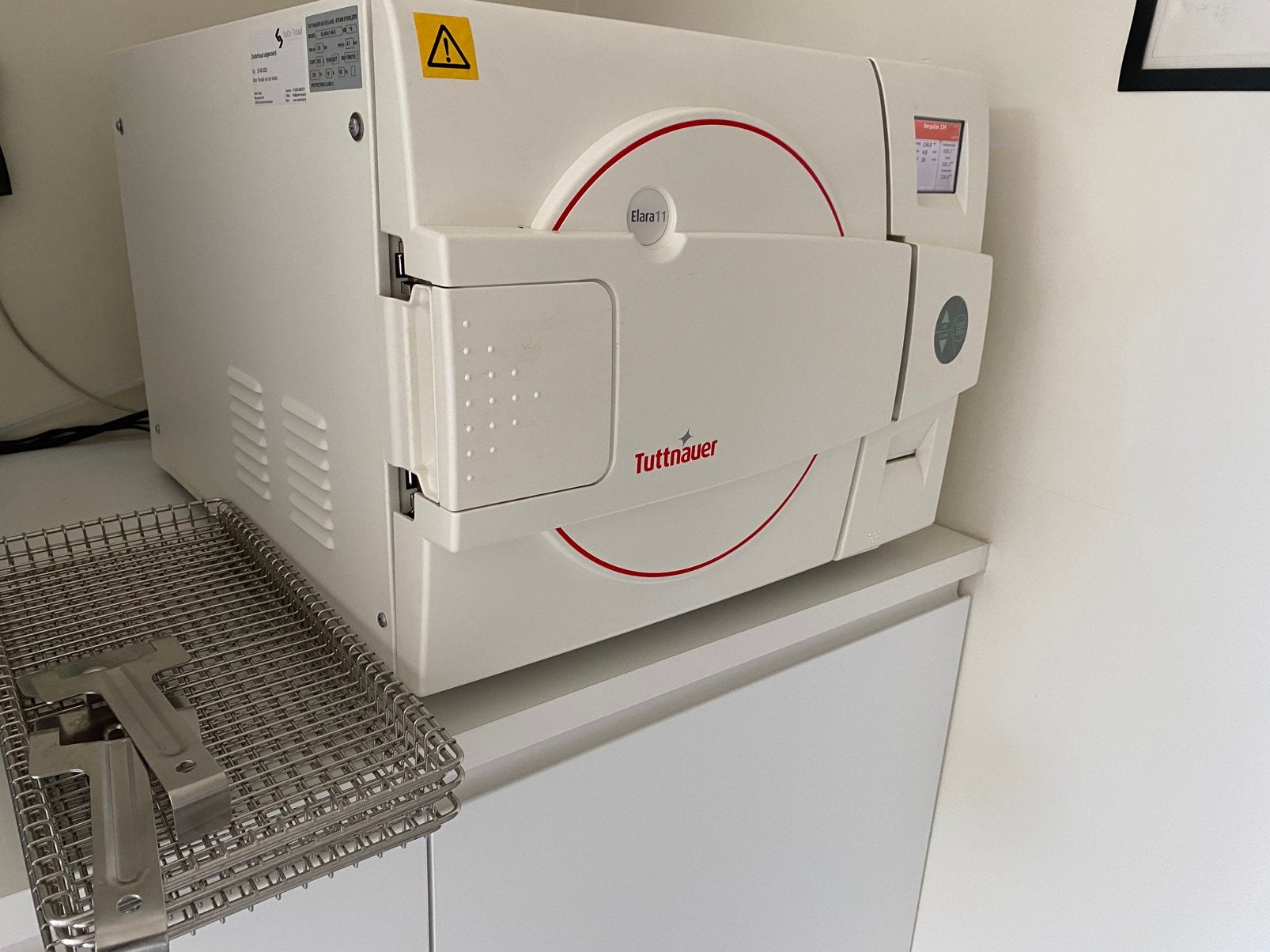 Tuttnauer Elara 11 sterilisator, Ophalen, Gebruikt