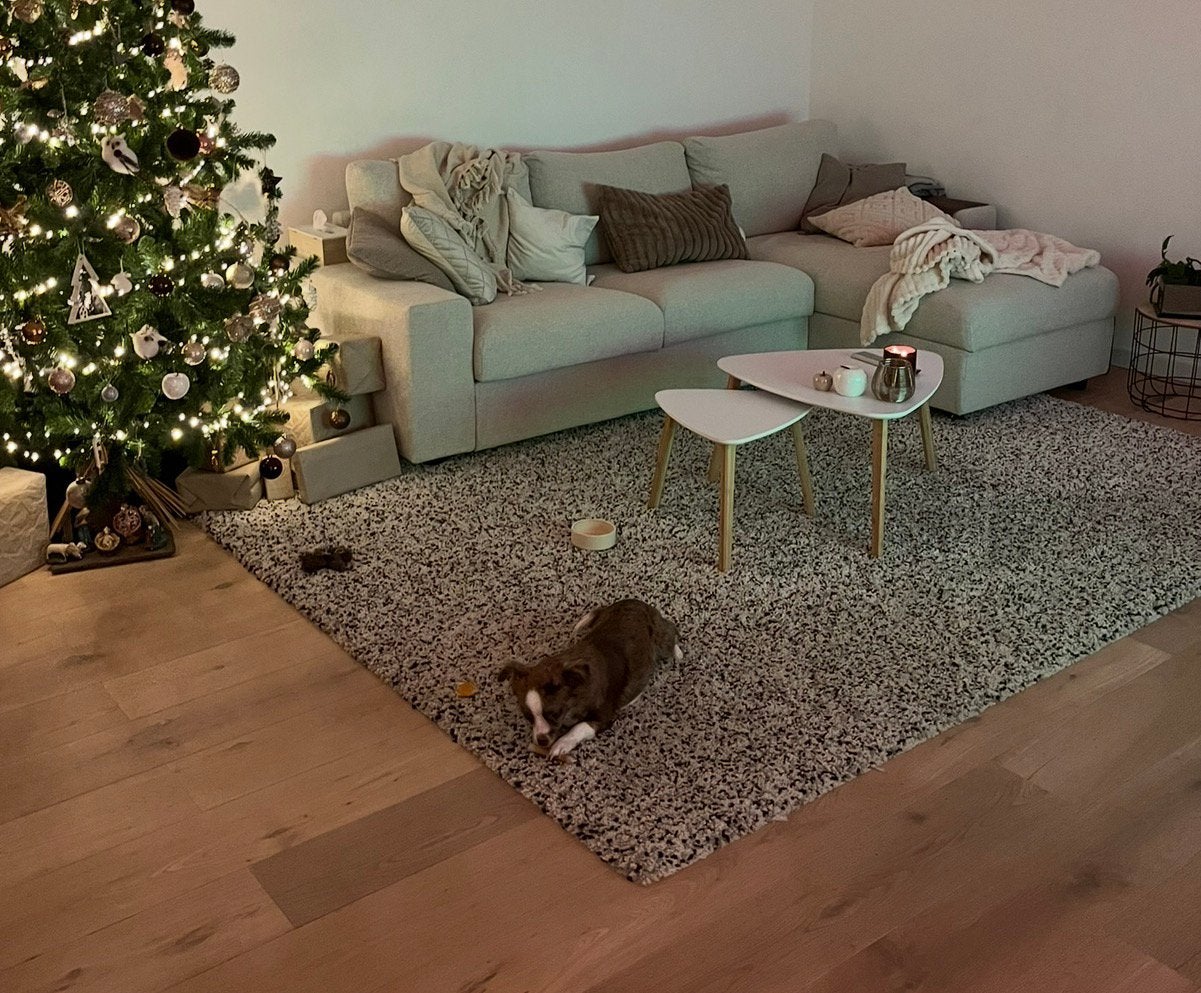 Ikea VINDUM 200x270cm, Enlèvement, Utilisé, Noir, Tapis