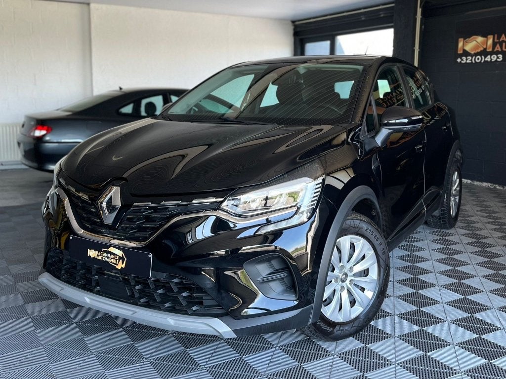Renault Captur 1.0TCe 1e eigenaarsgarantie 12 maanden, Voorwielaandrijving, Dealer onderhouden, Stof, Zwart