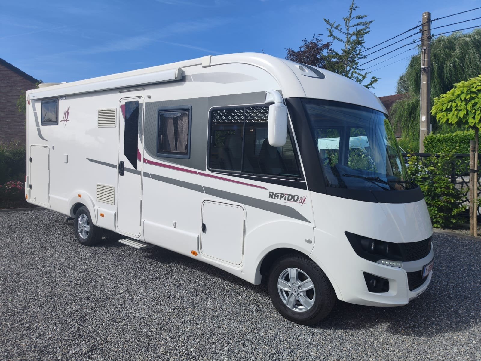 camping car rapido, Integraal, Fiat, Particulier, Satelliet antenne