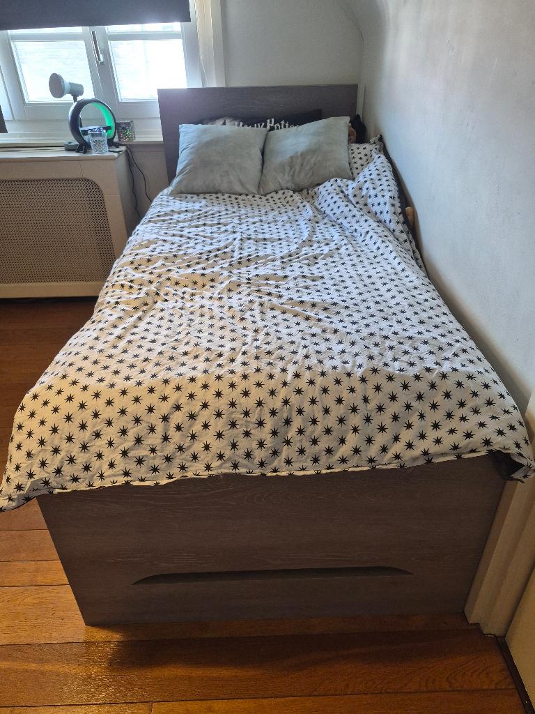 1persoonsbed, Ophalen, Overige materialen, Gebruikt, 90 cm