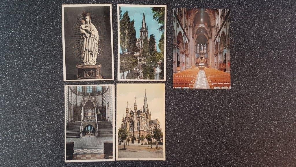 Dadizele Basiliek ( 0,25 euro/ postkaart ), Verzamelen, Postkaarten | België, West-Vlaanderen, Ophalen of Verzenden