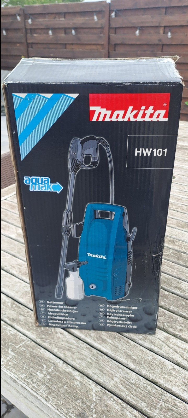 Makita HW101 hogedrukreiniger – nieuw/ongebruikt – compleet, Tuin en Terras, Hogedrukreinigers, Ophalen, Nieuw, Elektrisch, Makita