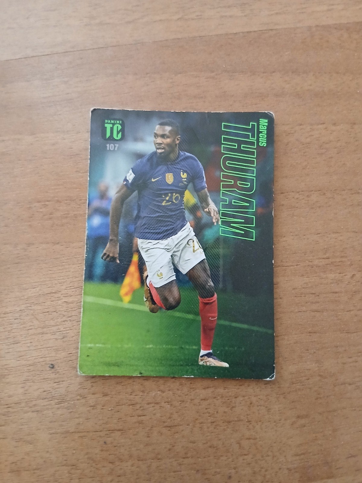 Voetbalkaart zie beschrijving, Ophalen, Gebruikt, Spelerskaart