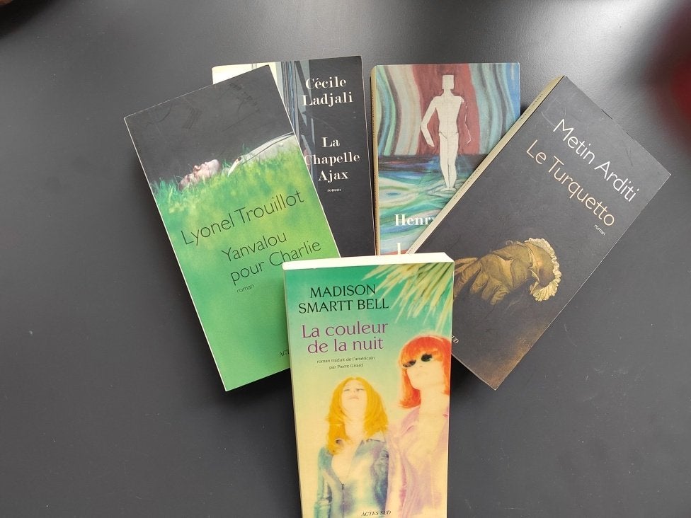 Lot de 5 livres - Editions Actes Sud, Livres, Romans, Utilisé, Envoi