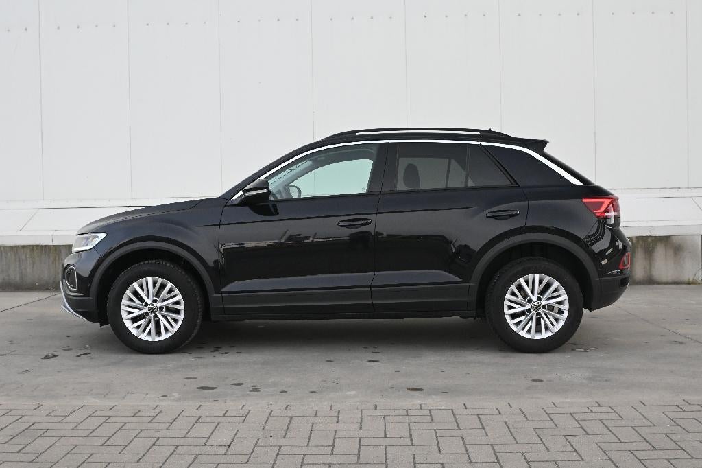 Volkswagen T-roc Life / 1.0TSI / 116PK / 2024 / garantie, Auto's, Volkswagen, Voorwielaandrijving, Stof, Zwart, Bedrijf