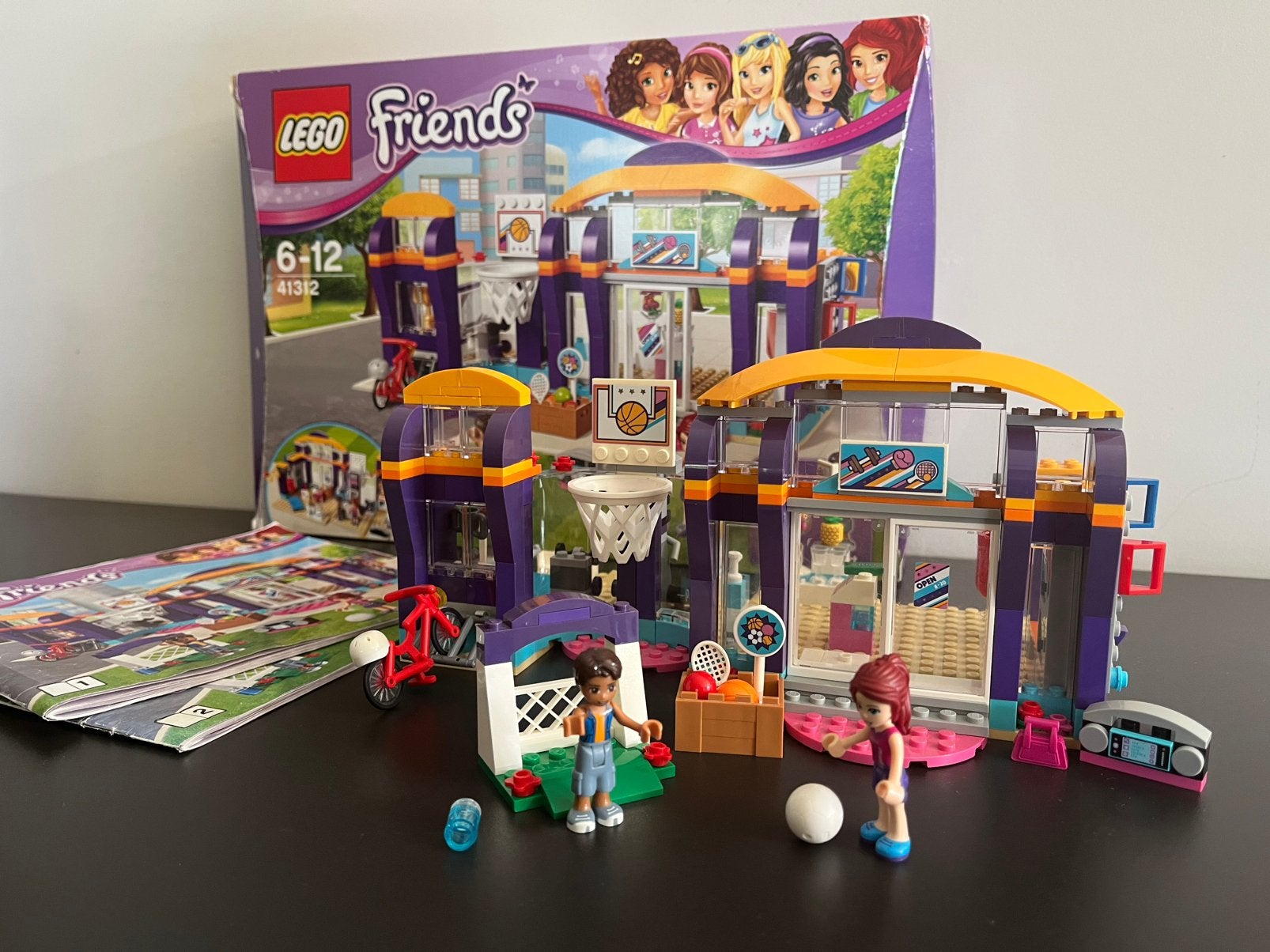 Lego Friends 41312 - Heart Lake sporthall, Ophalen, Lego, Inclusief instructies, Friends