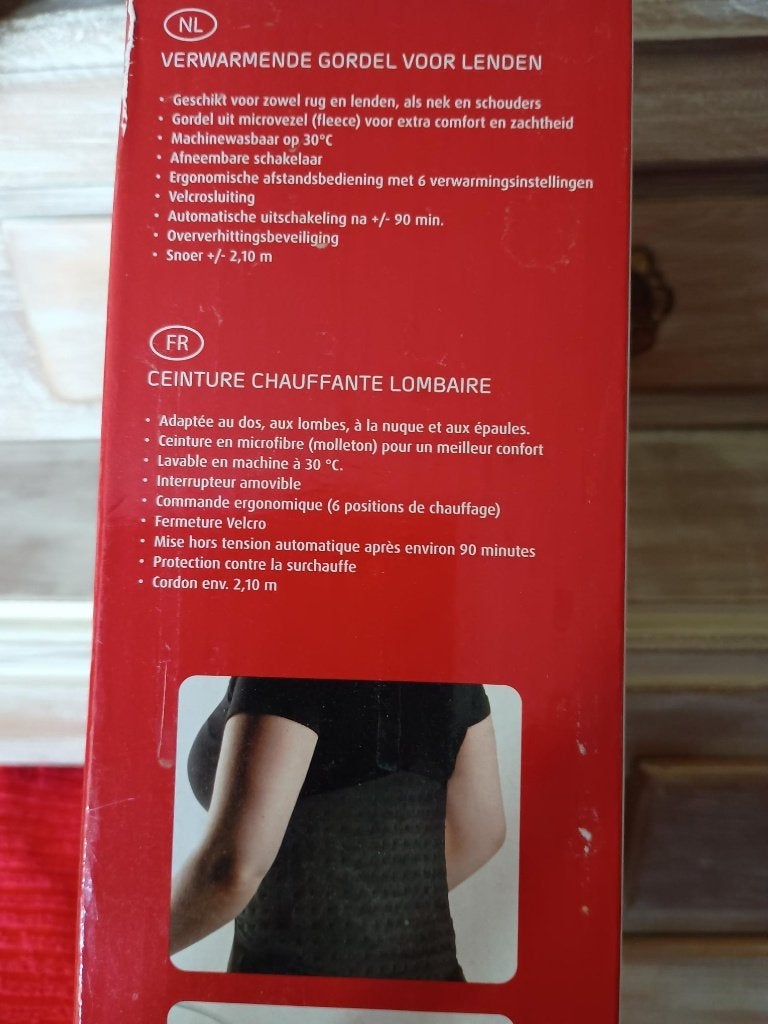 quigg verwarmende lenden/ruggordel, Sports & Fitness, Sports & Fitness Autre, Enlèvement, Comme neuf