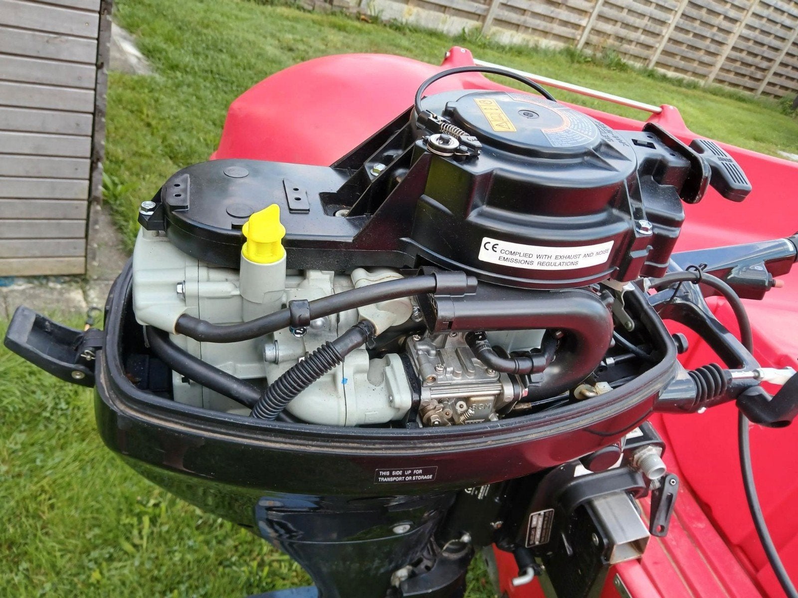 suzuki kortstaart 15pk met knuppel, Watersport en Boten, Ophalen, Buitenboordmotor