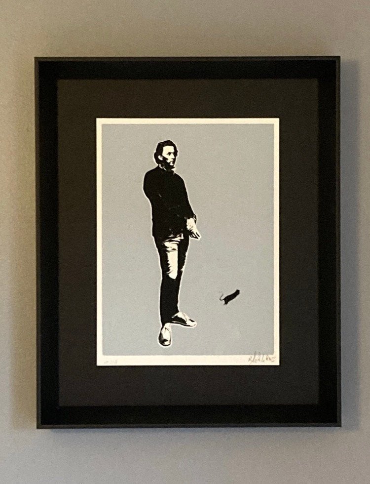 Blek Le Rat: zeefdruk in Artist's Proof 1/9, Ophalen of Verzenden