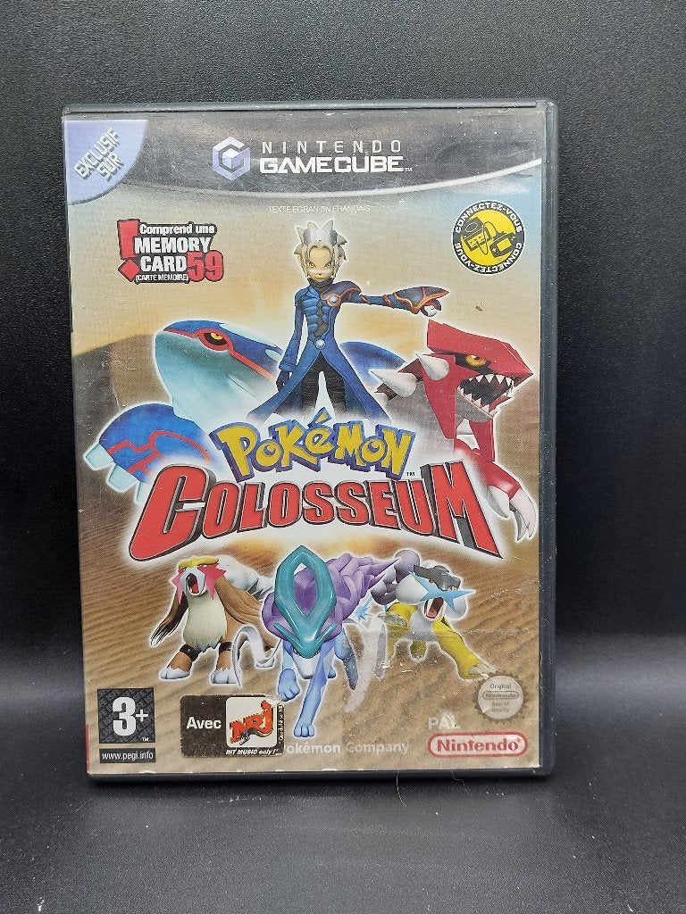 Jeu gamecube pokémon colosseum, 1 speler, Ophalen, Gebruikt, Avontuur en Actie