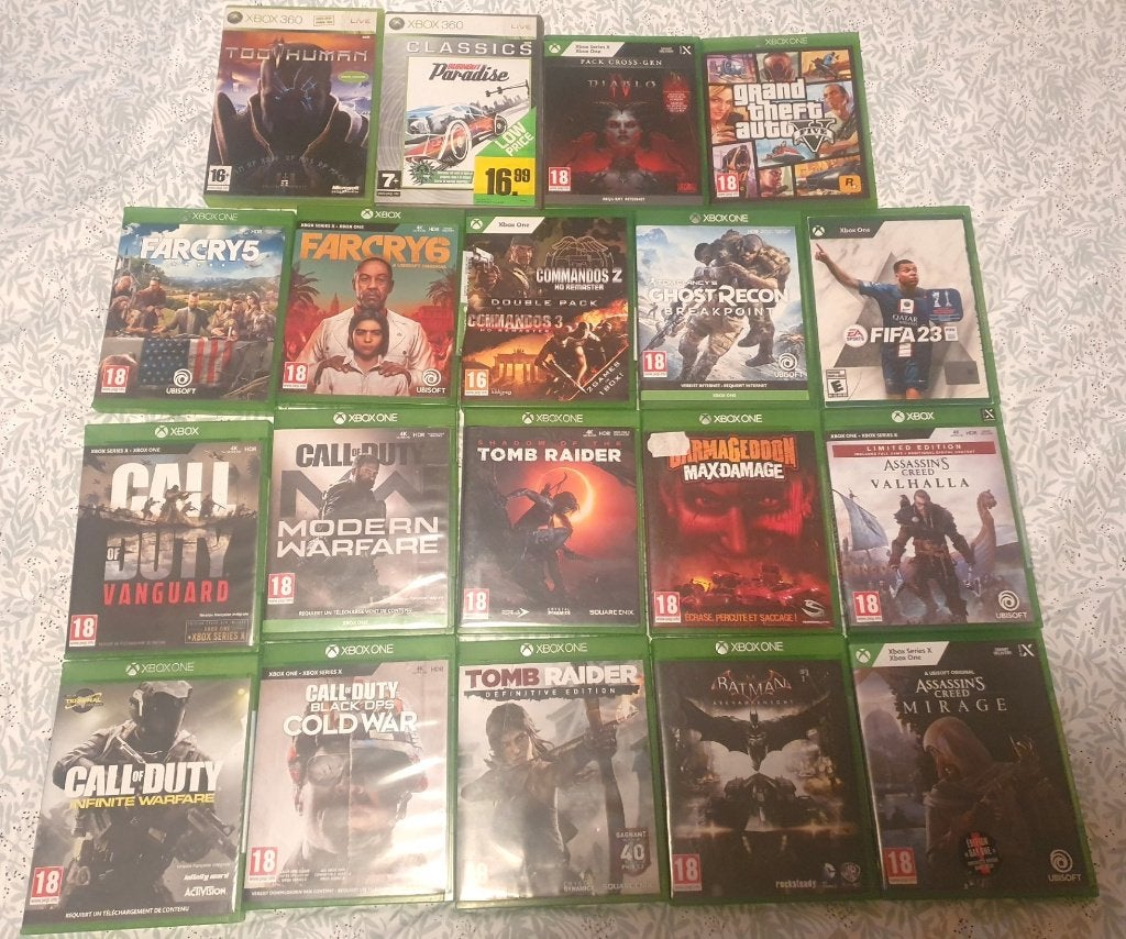 Jeux Xbox, Consoles de jeu & Jeux vidéo, Enlèvement ou Envoi, Comme neuf