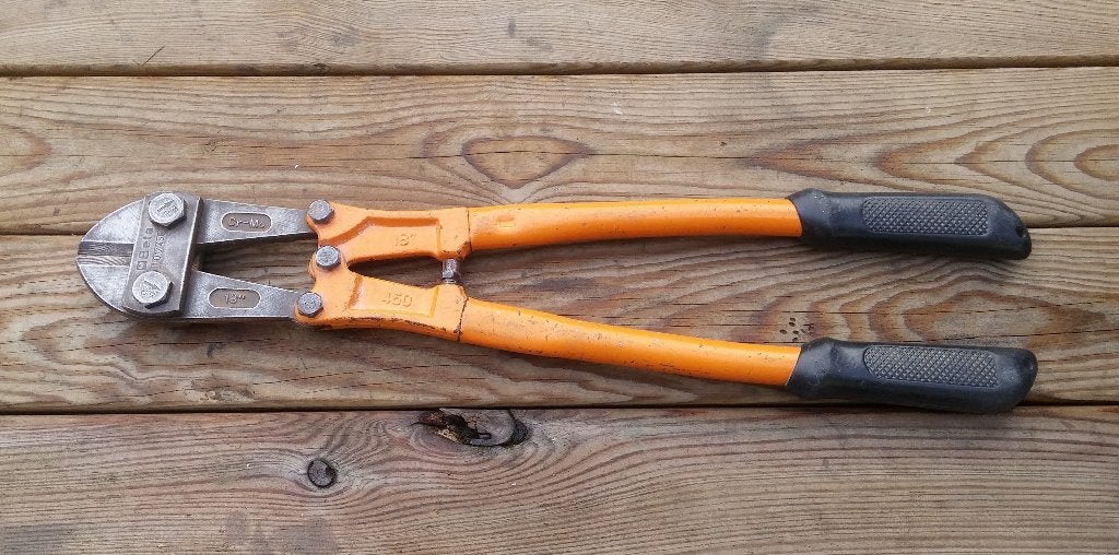 Cisaille à armature 450 mm, marque BETA 1101 Cr-Mo, Bricolage & Construction, Outillage | Outillage à main, Comme neuf, Enlèvement ou Envoi