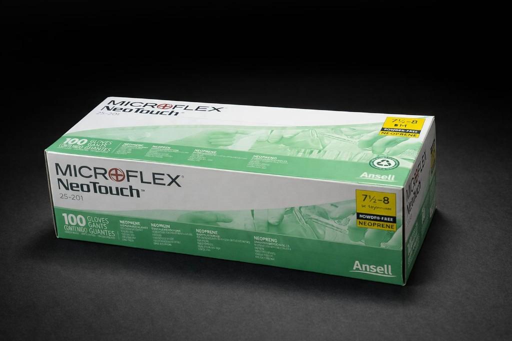 Ansell Microflex neoTouch wegwerphandschoenen, Kleding | Dames, Mutsen, Sjaals en Handschoenen, Ansell, Nieuw, Handschoenen, Ophalen