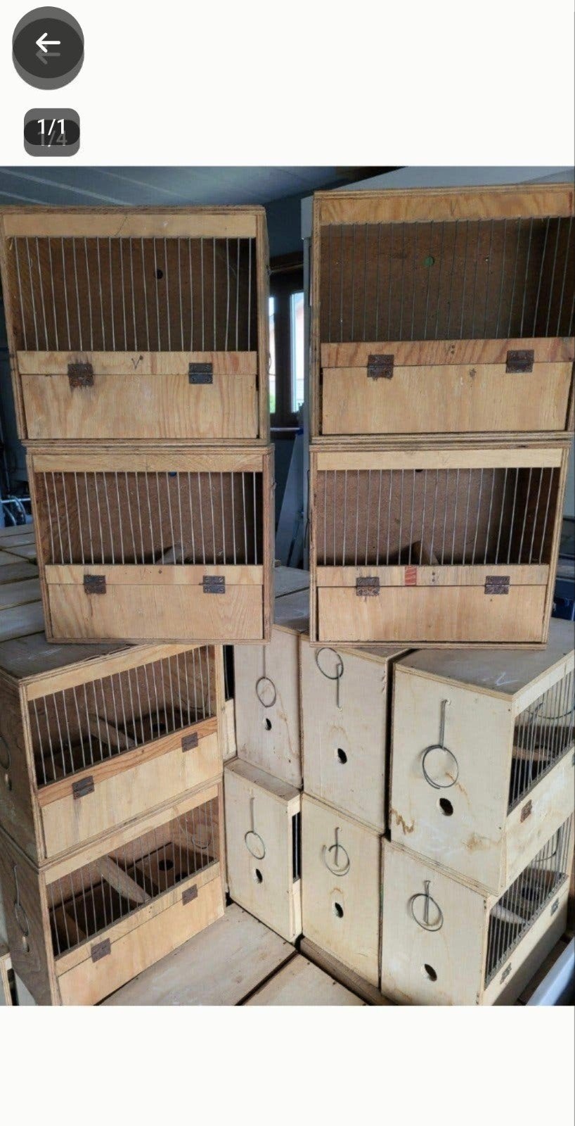 kooi, Ophalen, Gebruikt, Hout, Overige typen