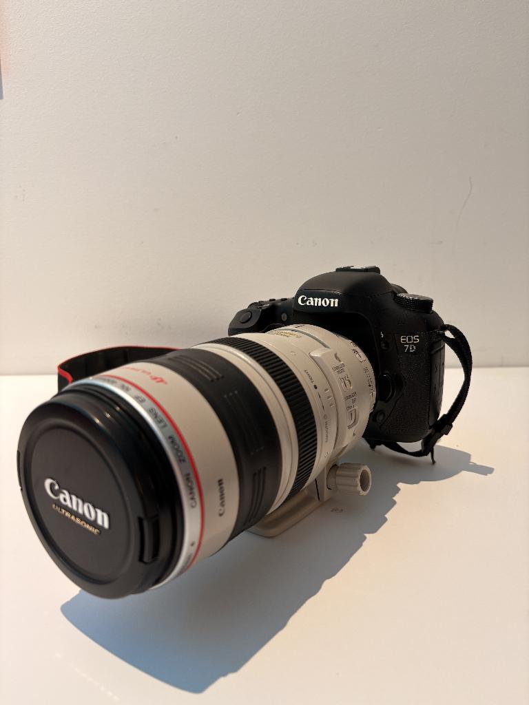 Canon EOS 7D compleet pakket + 3 lenzen, Gebruikt, Spiegelreflex, Canon, 4 t/m 7 keer