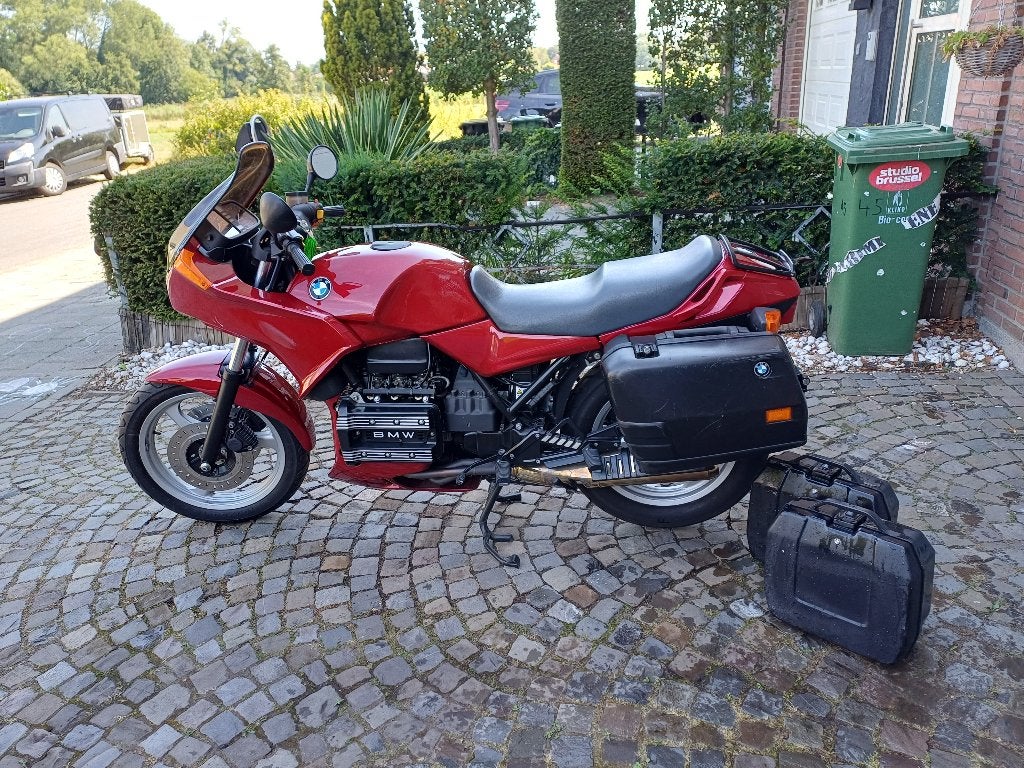 Bordeaux bmw K75s in showroomstaat 20000km, Permis Moto A, Tourisme, Occasion, Particulier